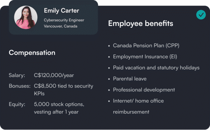 What’s included in our Employer of Record